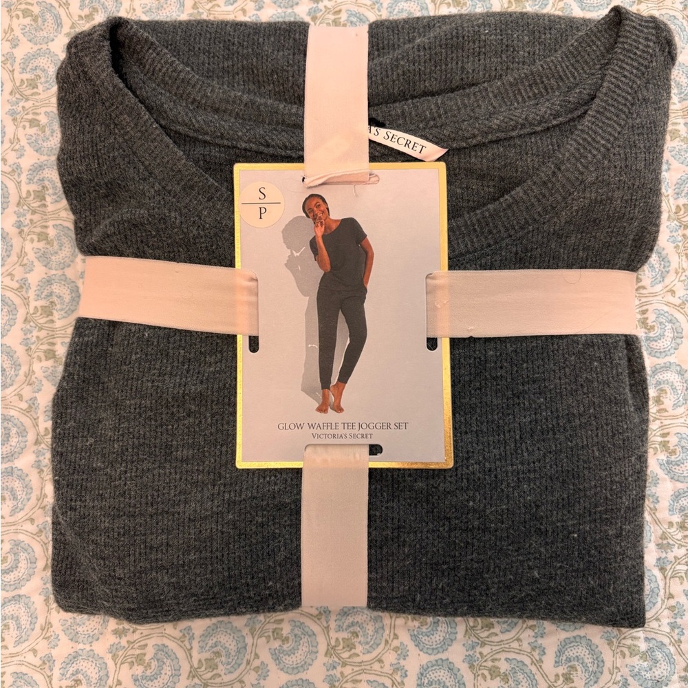 Victoria's Secret Waffle Jogger Set